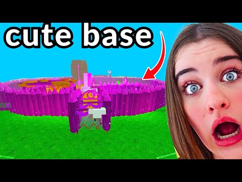 ULTIMATE AESTHETIC BASE in 99 Nights! Pinterest vs Reality Building Challenge (Norris Nuts Gaming)