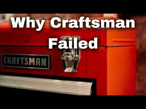 The decline of a Great American Tool Brand: What Happened to Craftsman Tools