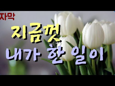 [ 믿음 찬송가 복음송 CCM ] 지금껏 내가 한 일이 외 은혜찬양모음