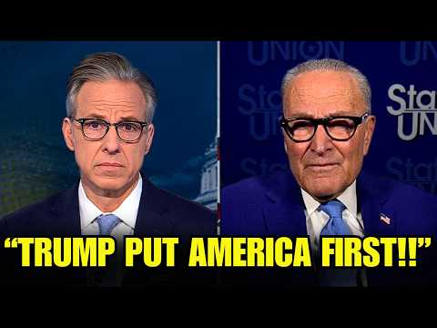 Chuck Schumer LOSES IT ON AIR After 'CNN' Host SAYS THIS About Trump