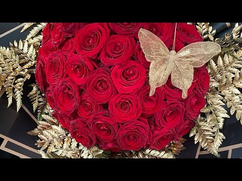 Making This 50 Red Rose Bouquet Will Leave You Speechless!