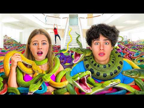 I FILLED MY ENTIRE HOUSE WITH PACKING PEANUTS!