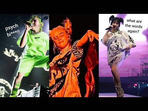 Billie Eilish most iconic moments on stage!!