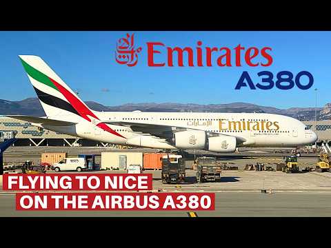 EMIRATES AIRBUS A380 (Economy) | Dubai - Nice | Flight Review