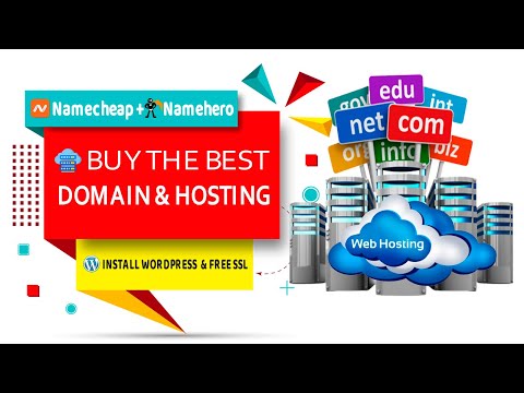 How to Buy Domain &amp; Web Hosting ||  Point Namecheap Domain to Namehero Hosting || Install Wordpress