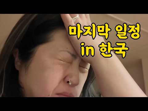 [올해 한국 마지막 VLOG] 유.종.의.미