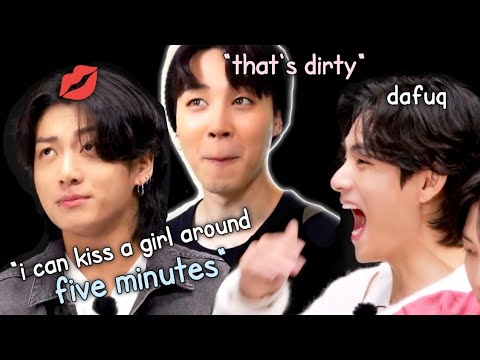 when bts forget their idol image ✨