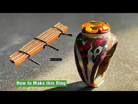 How to Make Mokume Gane Ring at Home