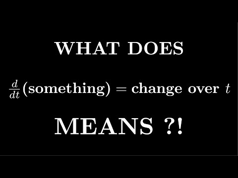 WHAT THE HECK IS DIFFERENTIAL EQUATION ?!