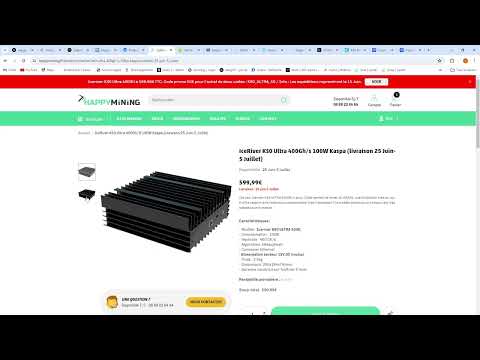 POURQUOI JEANJEAN ACHETE ENCORE UN ASIC KASPA, MES PROJECTIONS