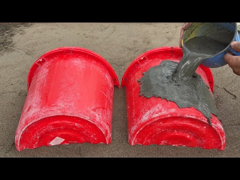 Amazing Unique Cement Art // Easiest and Most Effective Way to Make Cement Flower Pots at Home