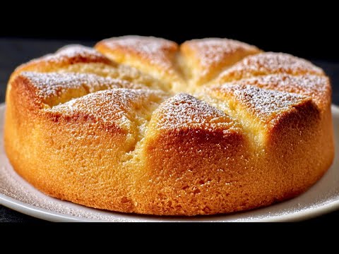 The famous Italian lemon cake that melts in your mouth! Simple and delicious!