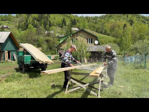 Building a house from the ground up in the mountains 🏡⛰️ | Family mountain life