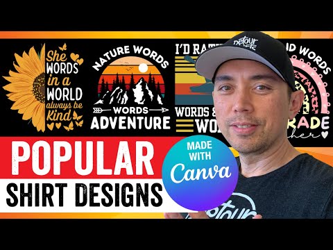 Popular T-Shirt Design Styles All Made for FREE with Canva