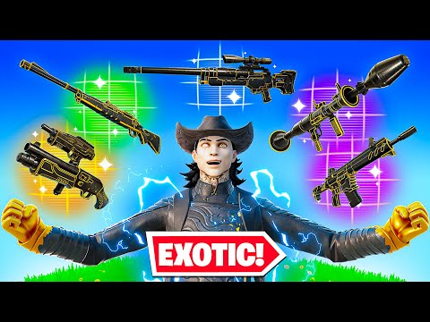 The *EXOTIC* Only Challenge in Fortnite! (Season 2)