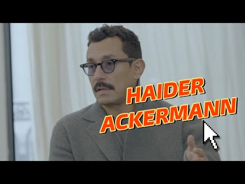 IN CONVERSATION WITH HAIDER ACKERMANN [REVIEWED BY OSA]