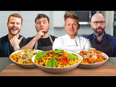Which YouTube Chef Has The BEST Pasta Recipe? (Gordon Ramsay, Babish, or Ethan Chlebowski)