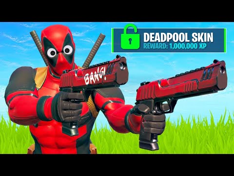 DEADPOOL SKIN Unlock and DEADPOOL EVENT!! (Fortnite Battle Royale)