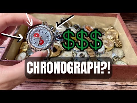 I paid $200 for a JUNKY vintage watch collection! (They didn’t check it all)
