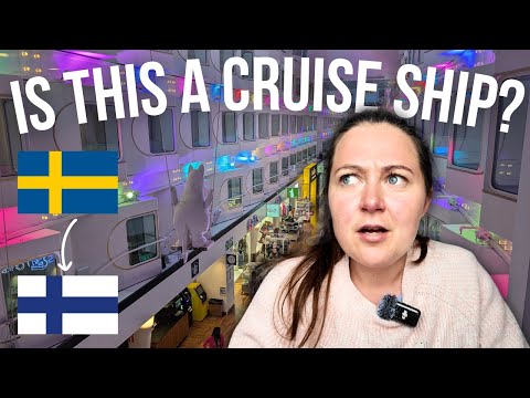 16 hours on a WILD ferry across the Baltic Sea ⛴️