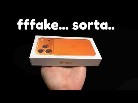 this fake iPhone 17 is.. not actually fake