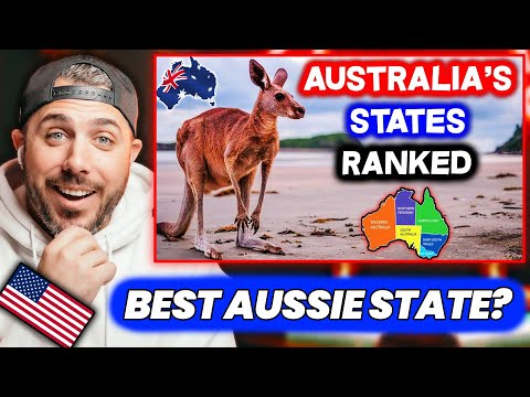 All 8 Australian States & Territories Ranked | American Reacts 😳