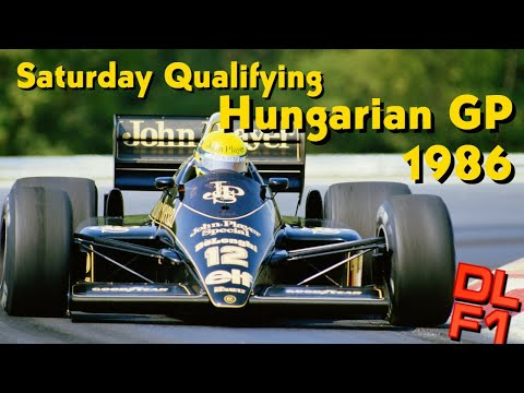 F1 Hungary 1986 🇭🇺 Saturday Qualifying Highlights (BBC) & Interviews
