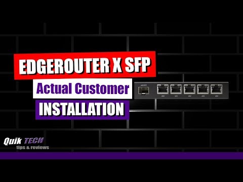 EdgeRouter Client Home Install
