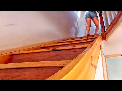 I Built a Staircase from Simple Materials for UNDER $100!