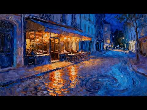 Night Café Dreams : Relaxing Free TV Art Wallpaper Screensaver Home Decor Digital Decoration