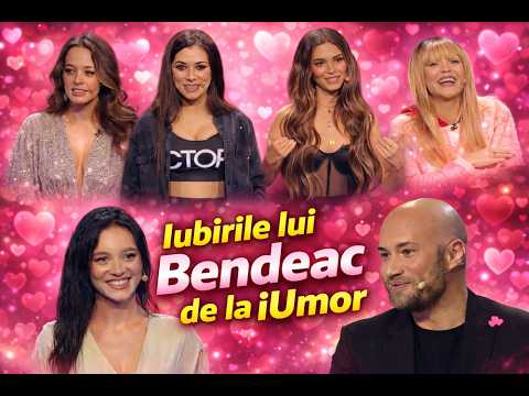 Mihai Bendeac și marile lui iubiri, la iUmor! Dragostea a plutit în aer 💕💋💘