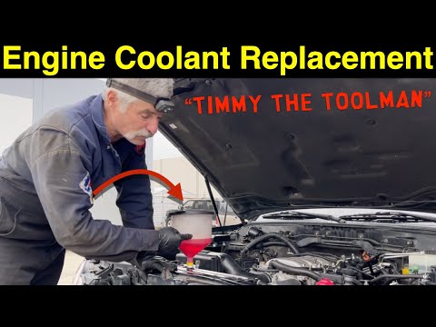 Engine Coolant Replacement 4.7L 2UZ-FE V8 (Land Cruiser, LX470, GX470, Tundra, Sequoia, 4runner)