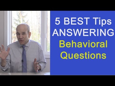 5 Tips to Passing Behavioral Interviews