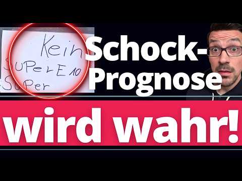 Breaking news: My worst prediction is coming true! The first gas station in Berlin has run out of...