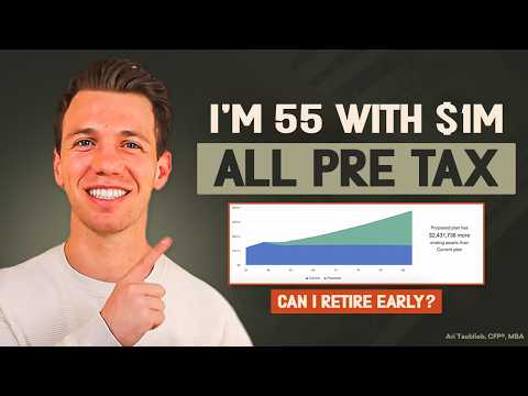 I'm 55 with $1M ALL PRE-TAX (401K, IRA) - Can I Retire Early?