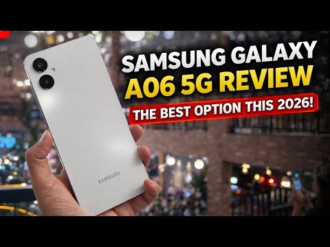SAMSUNG GALAXY A06 5G THE BEST OPTION TO BUY THIS 2026!