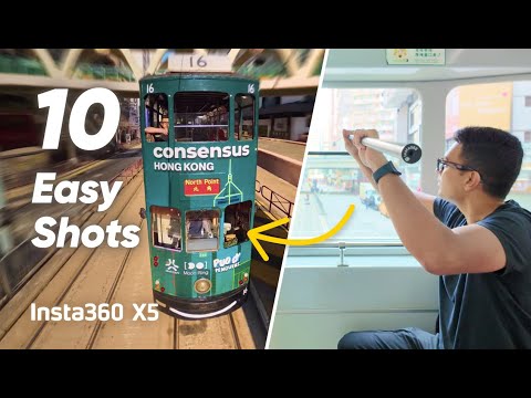 Insta360 X5 - 10 Creative Shots & How to Edit (ft. Best360)