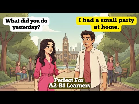 English Conversations for Daily Life | Basic English Speaking & Listening Practice (A2-B1)