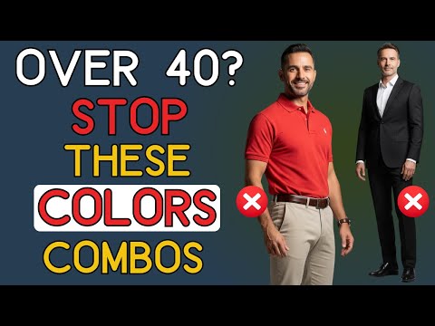 Most Men Over 40 Get Color Combos Wrong—Don’t Be One of Them | 40+ Men's Fashion