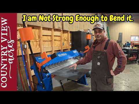 Fab Day.  Making a Clamp Rack, Starting to Build Feed Trough.  Maxing out MechMaxx Metal Brake