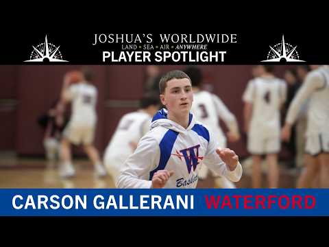 Connecticut College roots help Carson Gallerani chart his own path at Waterford