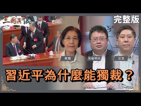習近平為什麼能獨裁？｜#蔡霞 #矢板明夫 #汪浩｜@華視三國演議｜20240526