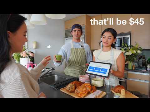 I turned my NYC apartment into a real CAFE