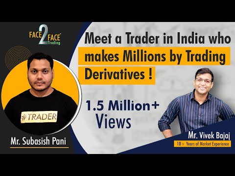 Meet a Trader who makes Millions by Trading Derivatives! #Face2Face with @POWEROFSTOCKSBySubasish