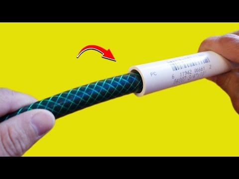 Turns Out There Are 5 Techniques For Attaching Hose To PVC Pipe Without Buying An Adapter!