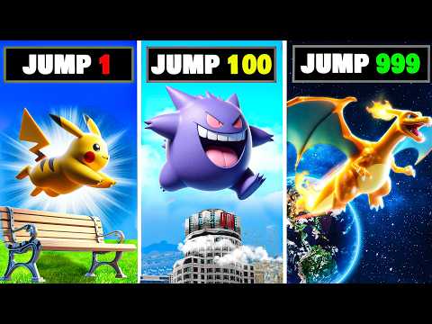 Pokémon Upgrade with EVERY Jump in GTA 5