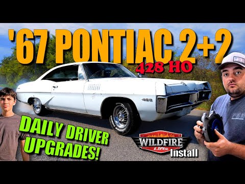 Ultra RARE Cop Car Pontiac Gets Big Upgrades! 428 HO Powered Driver! Plus Wildfire Lifts Install