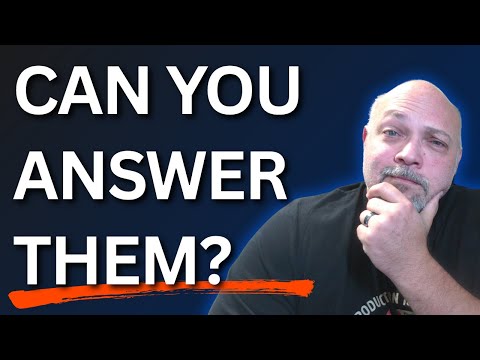 Don't Interview Until You Can Answer These Three Questions!