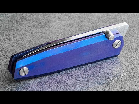Knife Making - Titanium Frame Lock Folding Knife