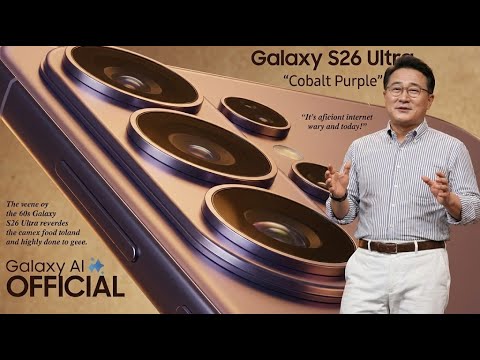 Galaxy S26 Ultra - It’s Finally Here! (Cobalt Purple, 200MP Camera & 7.9mm Body)